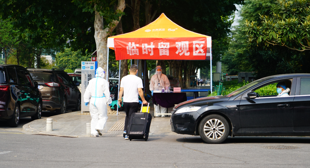 我院开展秋季学期学生返校疫情防控应急演练