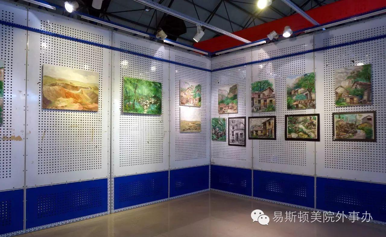 俄罗斯外教维克多油画工作室学生作品开展