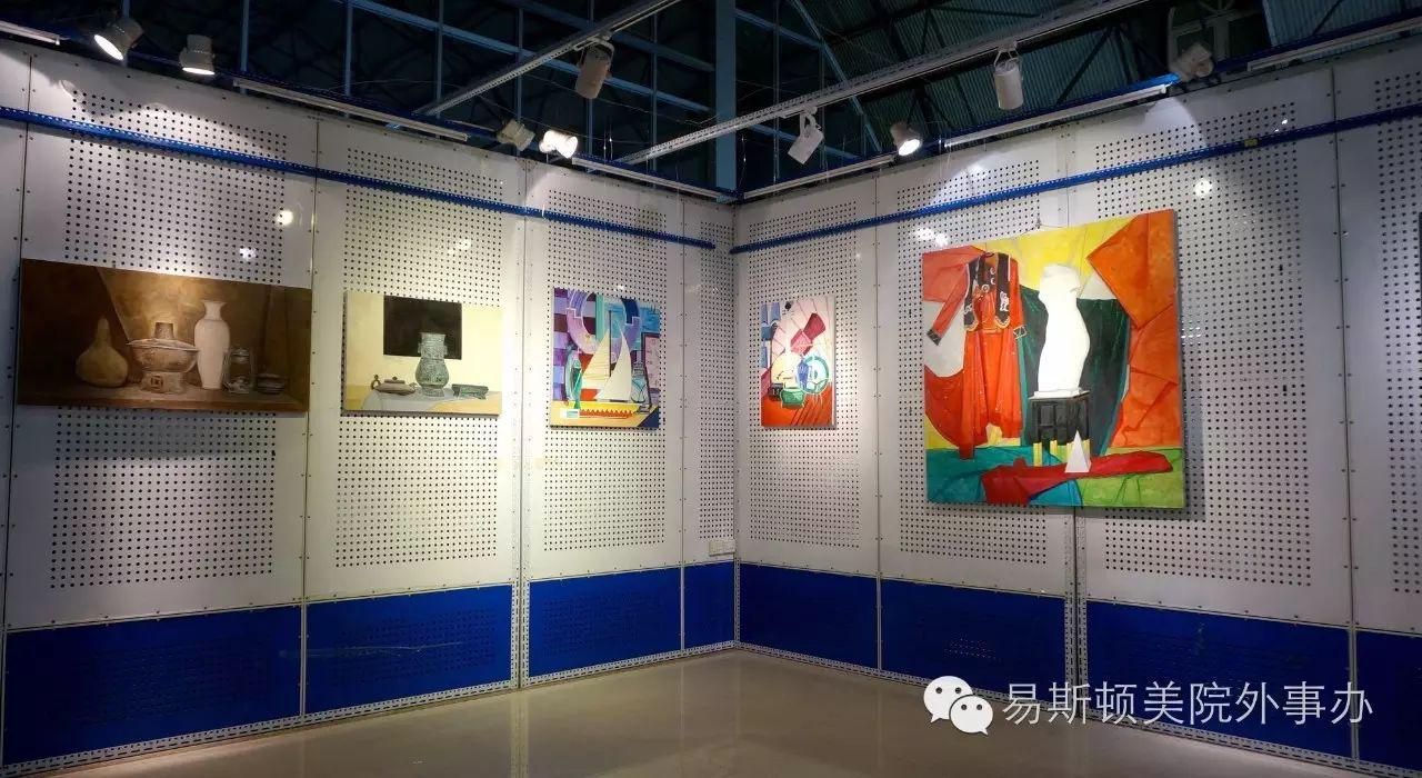 俄罗斯外教维克多油画工作室学生作品开展