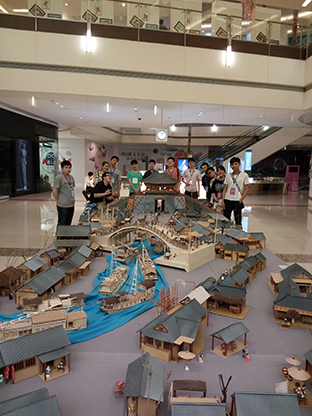 《清明上河图》复原模型制作——《建筑模型制作》课程作业展示