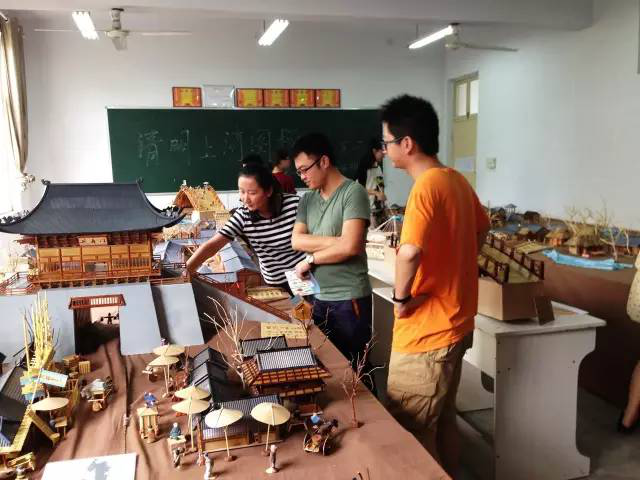 《清明上河图》复原模型制作——《建筑模型制作》课程作业展示