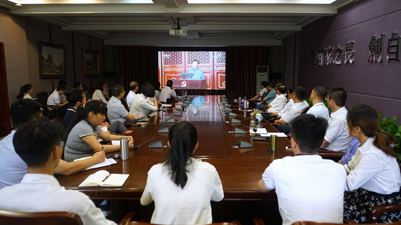 请党放心，强国有我——我院师生收看庆祝中国共产党成立100周年大会